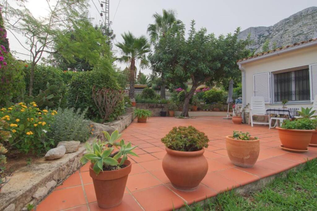 デニア Agradable Casa Con Piscina Privada Y Jardinヴィラ エクステリア 写真